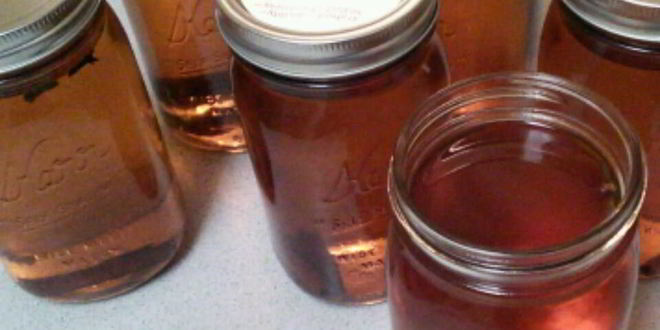 Рецепт ароматной яблочной наливки