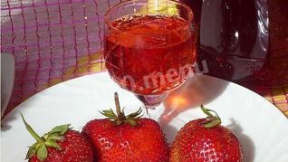 Рецепт Клубничной наливки