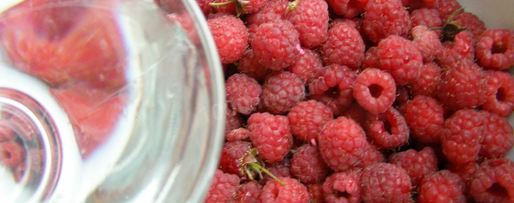 Шаг 1: малиновой наливки из малины