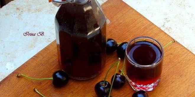 Рецепт наливки из черешен