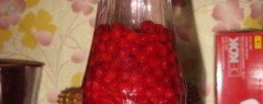 Шаг 2: наливки из калины