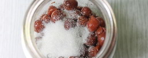 Шаг 4: наливки из вишни