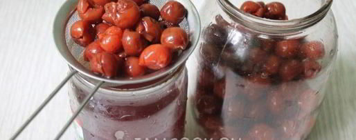 Шаг 8: наливки из вишни