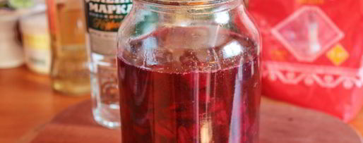 Шаг 4: наливки вишневой