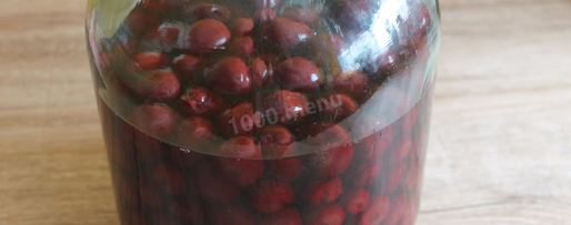 Шаг 6: вишневой наливки на водке