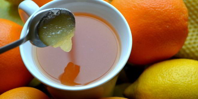 Рецепт напитка чайного цитрусового