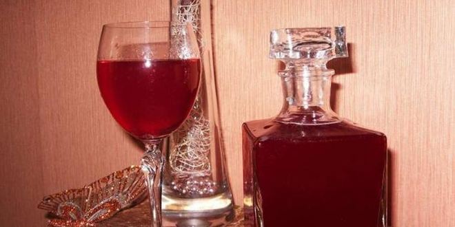 Рецепт малиновой настойки