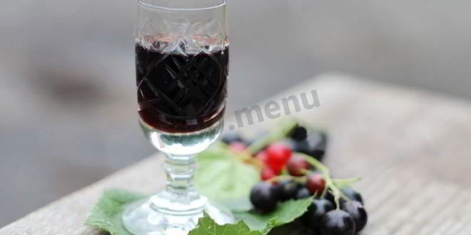 Рецепт настойки из черной смородины на водке