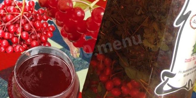Рецепт настойки калина на спирту