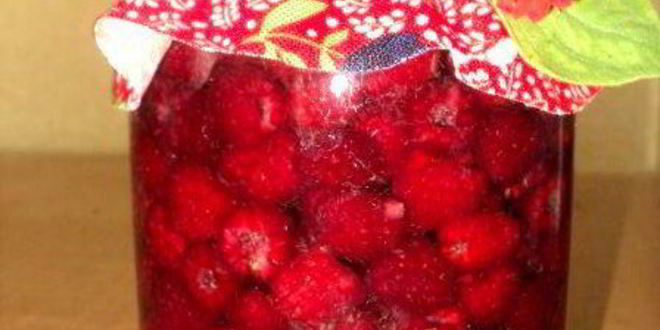 Рецепт настойки малиновой