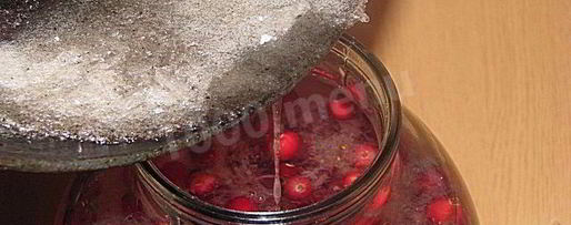 Шаг 1: настойки на северной клюкве