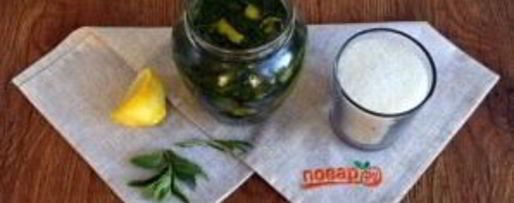 Шаг 1: настойки на тархуне и мяте