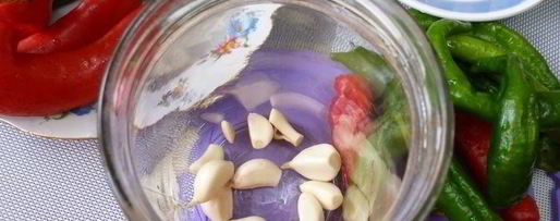 Шаг 2: острого перца в кисло-сладком сиропе