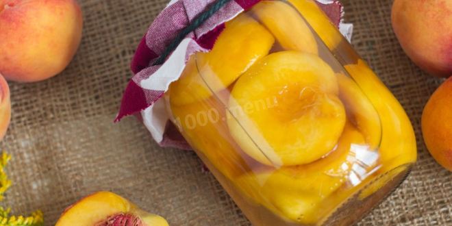 Рецепт персиков в сиропе на зиму