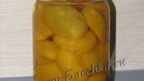 Рецепт Персиков в сиропе