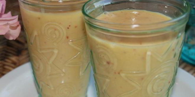 Рецепт персикового витаминного напитка