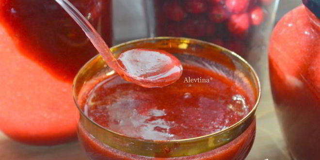 Рецепт клюквенного соуса сангрия