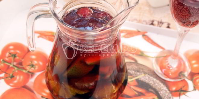 Рецепт освежающей сангрии