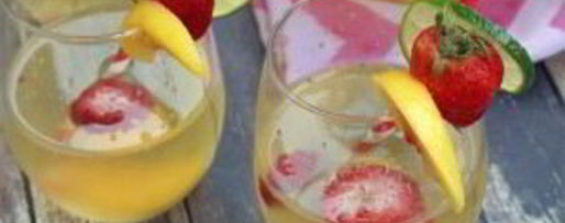 Шаг 5: сангрии из белого вина