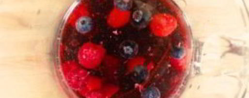 Шаг 3: сангрии ягодной