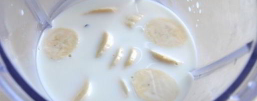 Шаг 2: бананового смузи