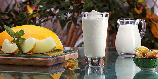 Рецепт дынно-мятного смузи