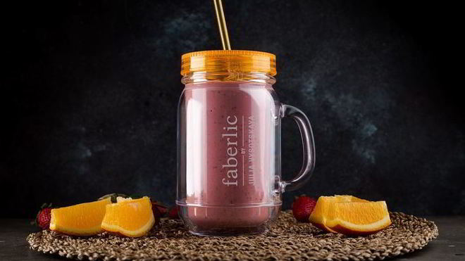 Рецепт Фруктово-творожного смузи с семенами чиа