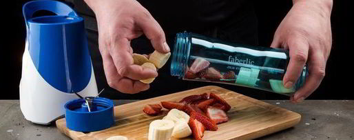 Шаг 2: фруктово-творожного смузи с семенами чиа