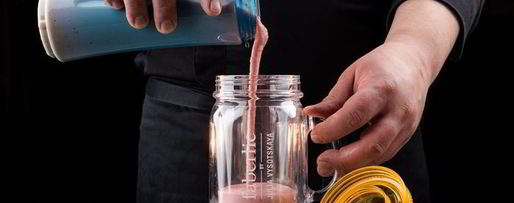 Шаг 4: фруктово-творожного смузи с семенами чиа