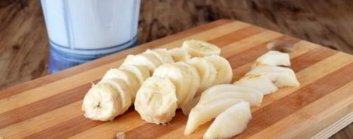 Шаг 4: грушева-бананового смузи с кокосовым молоком