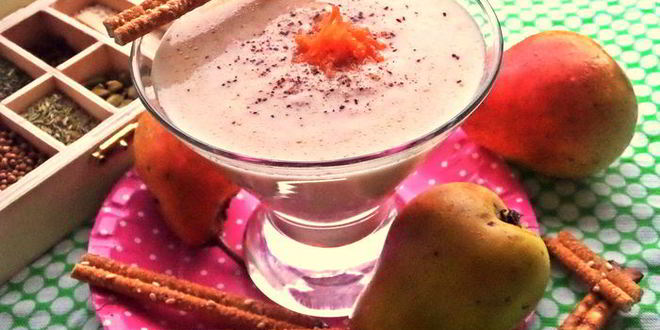 Рецепт грушевого смузи с морковью