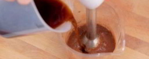 Шаг 1: кофейно-бананового смузи