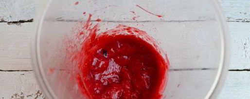 Шаг 1: малинового смузи с мороженым