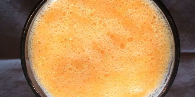 Рецепт мандаринова-морковна-ананасового смузи