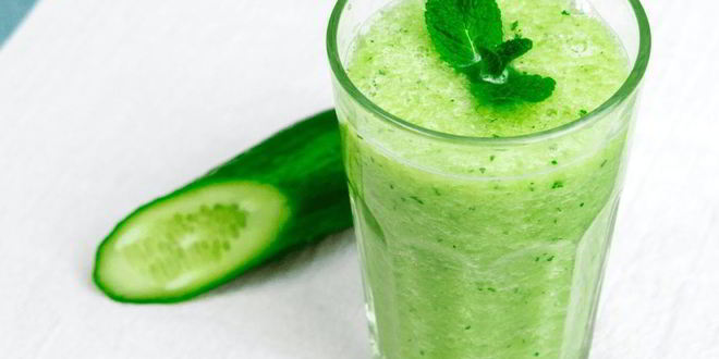 Рецепт огуречного смузи