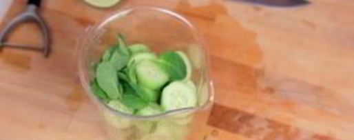 Шаг 1: огуречного смузи