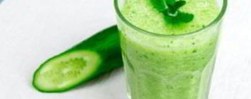 Шаг 2: огуречного смузи
