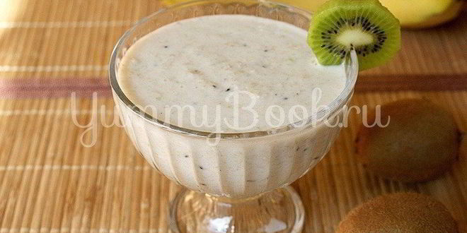 Рецепт овсяного смузи с фруктами