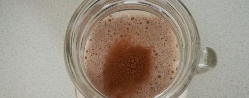 Шаг 3: шоколадна-бананового смузи