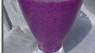 Рецепт Смузей Черничная поляна