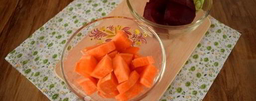 Шаг 3: смузей из свеклы и моркови