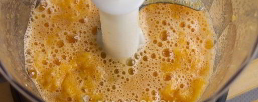 Шаг 5: смузей мандариновый с бананом