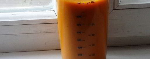 Шаг 3: смузей оранжевое лето