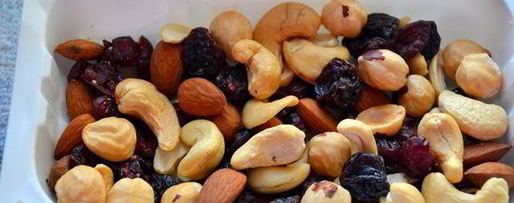 Шаг 1: смузей ореховый с ежевикой