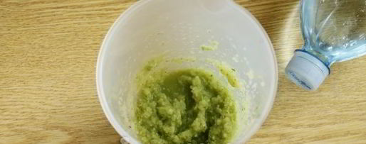 Шаг 5: смузей с авокадо и яблоками