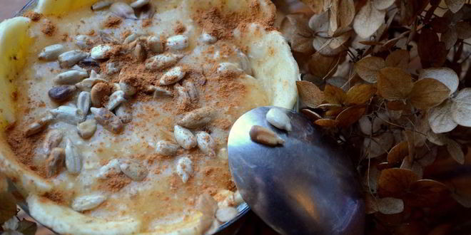 Рецепт смузей с бананом и хурмой