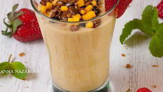 Рецепт Смузей с бананом и манго
