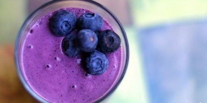 Рецепт смузей с черникой