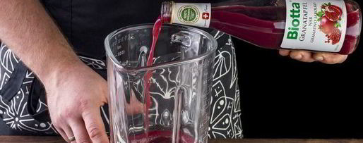 Шаг 1: смузей с гранатовым нектаром