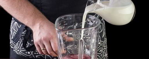 Шаг 2: смузей с гранатовым нектаром